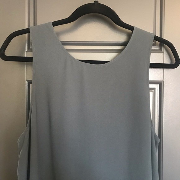 NWT Wilfred Pillet Shift Dress in Slate Blue - Picture 9 of 11